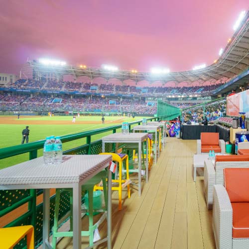 case_tybaseball-10 Estadio Internacional de Béisbol Taoyuan, Taiwán - Lagoon muebles de diseño