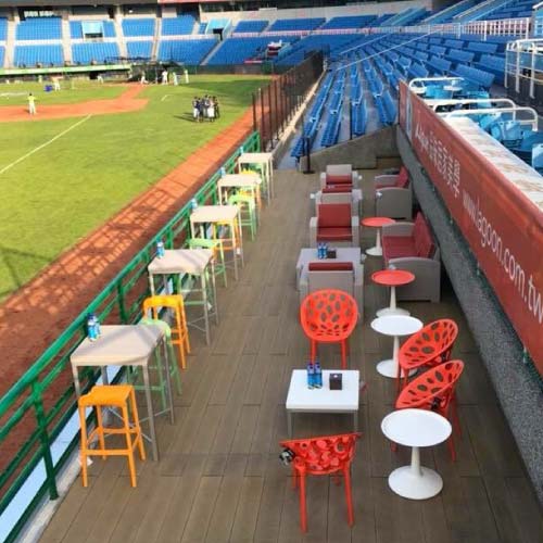 case_tybaseball-18 Estadio Internacional de Béisbol Taoyuan, Taiwán - Lagoon muebles de diseño