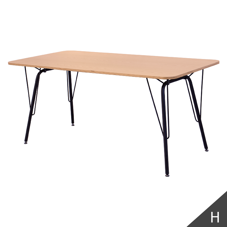 H款-經典餐桌-160 x 80 x 73 cm